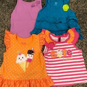 12 month baby girl tanks